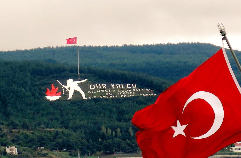 SAATE İSABET EDEN ŞARAPNEL…  ( 10 Ağustos 1915 Çanakkale )