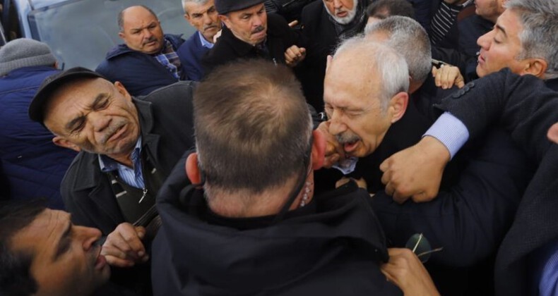 Ankara Çubuk’ta Kemal Kılıçdaroğlu’na Saldırı
