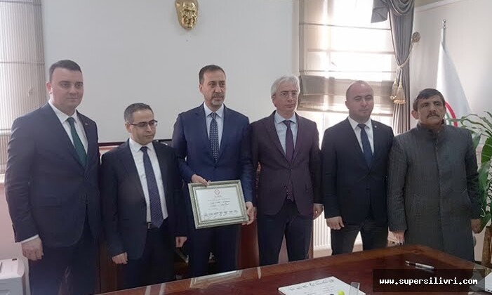 Cumhuriyet Tarihinde İlk İstanbul’da MHP Belediyesi Silivri’nin Başkanı Volkan Yılmaz Mazbatasını Aldı