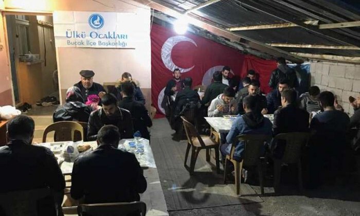 Bucak Ülkü Ocakları’ndan Ramazan boyunca İftar