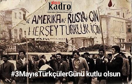 #3MayısTürkçülerGünü kutlu olsun
