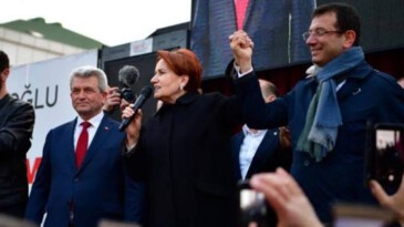 Veeeee, “Sahnede İMAMOĞLUUU(!)”