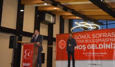 MHP Erzurum İl Başkanlığı “Gönül Sofrası” temalı iftar programı düzenledi