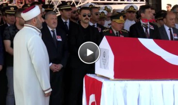 ŞEHİT POLİS SON YOLCULUĞUNA UĞURLANDI