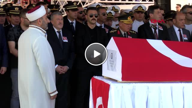 ŞEHİT POLİS SON YOLCULUĞUNA UĞURLANDI