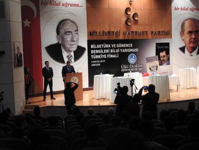 Ülkü Ocakları’ndan Bilge Türk ve Dönence Dergileri Bilgi Yarışması Finali