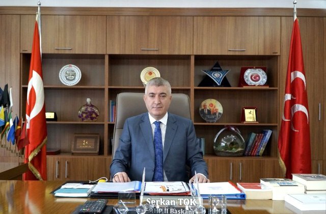 MHP Kayseri İl Başkanı Serkan Tok’tan Ramazan Bayramı mesajı