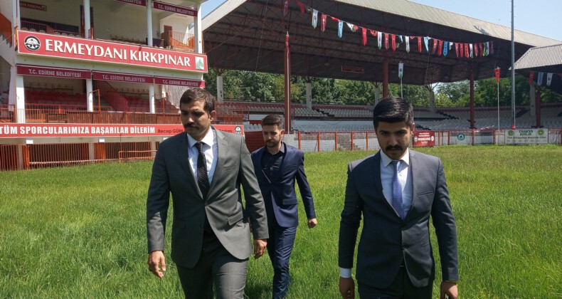 Ülkü Ocakları Genel Başkanı Dr. Sinan Ateş Serhat Şehri Edirne’de