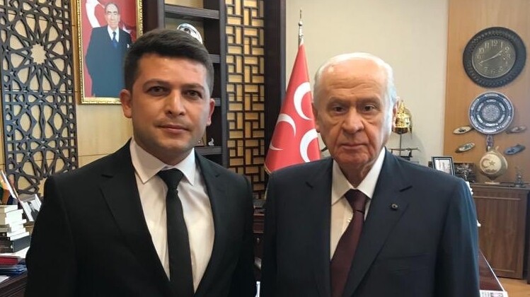 Kızılelma’ya sözü ile efsane olan Mehmetçik MHP Genel Merkezi’nde