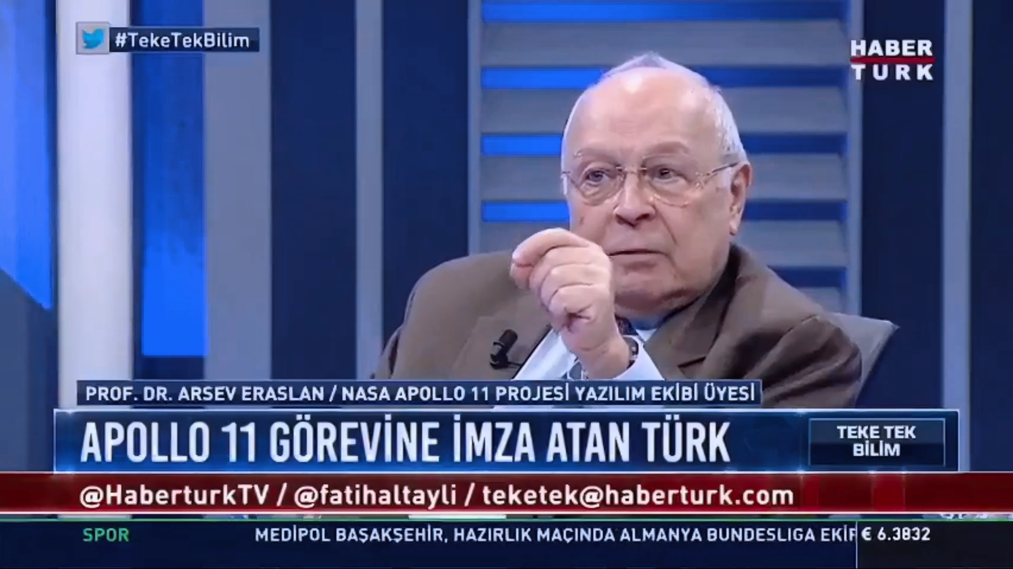 Apollo 11 görevine imza atan yazılımcı Prof. Dr. Arsev Eraslan, neden ABD vatandaşı olmadı? Video