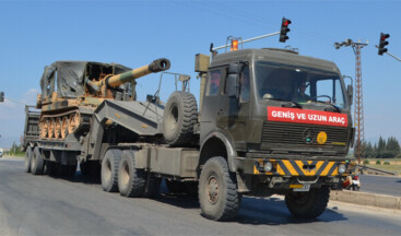 Sınıra termal kameralı tank sevkiyatı