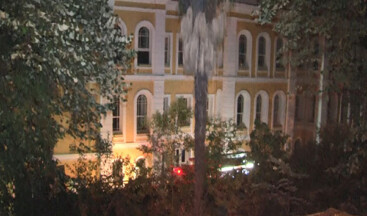 Galatasaray Üniversitesinde çıkan yangın panik oluşturdu