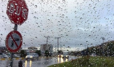 Meteoroloji verilerine göre 11 il’de kuvvetli yağış