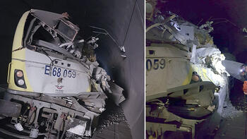 Bilecik&rsquo;in Bozüyük ilçesinde kılavuz treni tünelde raydan çıktı: 2 ölü