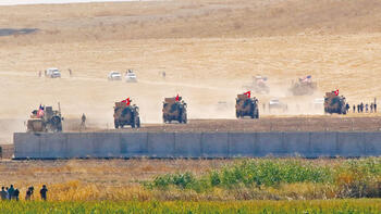 TSK Fırat’ın doğusunda ABD ile ortak devriye yaptı