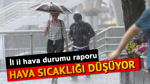 Marmara’da hava sıcaklığı azalıyor… Meteoroloji 19 Eylül hava durumu tahminlerinde İstanbul’a dikkat çekti