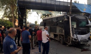 Sondakika… Adana’da çevik kuvvet servisine bombalı saldırı