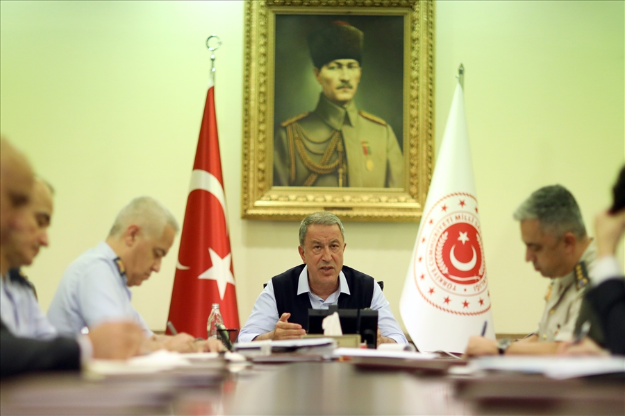 Bakan Akar, İngiltere Savunma Bakanı Wallace İle Görüştü