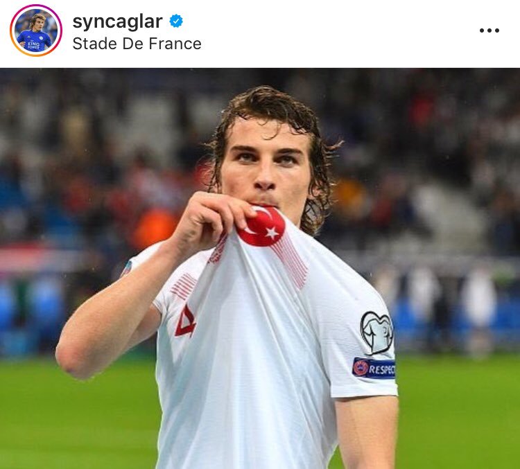 #dostumuzyok derken @LCFC Leicester ‘ın Çağlar Söyüncü @Syncaglar paylaşımı gönülleri fethetti