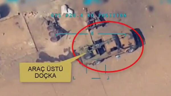 Milli Savunma Bakanlığı Twitter’dan paylaştı: Teröristler böyle vuruldu