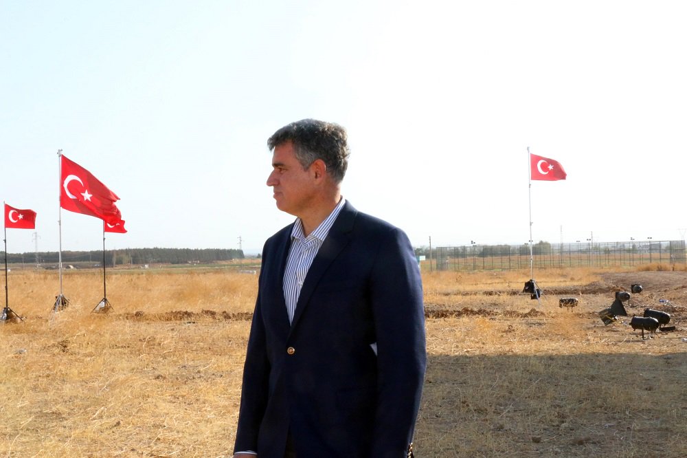 TBB BAŞKANI FEYZİOĞLU SINIR HATTINDA: Dimdik durduğumuzu göstermek için buradayız