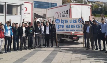 Erzurum Ülkü Ocakları Kan Bağışında bulundular.