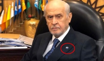 MHP Lideri Bahçeli’nin yakasındaki ‘Rozet’ dikkat çekti