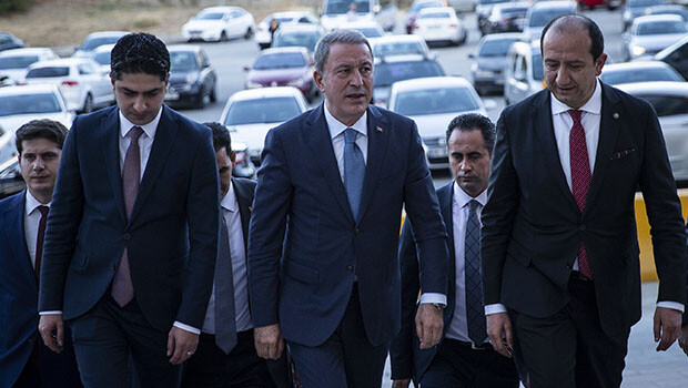 Milli Savuma Bakanı Akar’dan MHP, CHP ve İP’e Barış Pınarı ziyareti