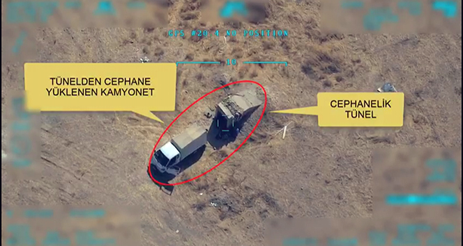 MSB Paylaştı! #BarisPinarHarekati’nde teröristler böyle havaya uçtular