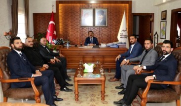 Nevşehir Ülkü Ocakları, Vali İlhami Aktaş’ı ziyaret etti