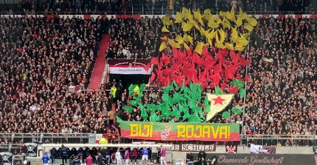 Cenk Şahin Asker Selamı verdi diye kovmuştu! Alman kulübü St. Pauli’den pkk’ya destek