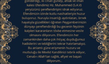 Mhp Elazığ İl Başkanı Semih Işıkver’in Kandil mesajı: Bu gecenin feyzinin kalpleri kararanların tövbe etmesine vesile olmasını diliyorum.