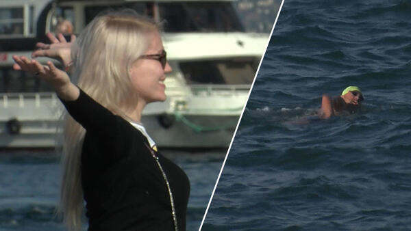 Meteoroloji yanılttı! İstanbullular güneşi görünce sahile akın etti