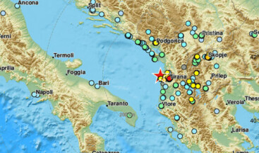 Arnavutluk&rsquo;ta şiddetli #deprem! 6.4 şiddetinde sallandı