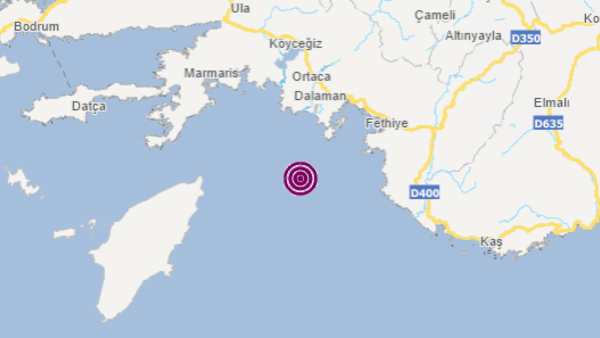 Muğla Dalaman&rsquo;da #deprem