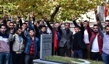 Şehit Ülkücü Yaşar Özcivlez Tosya’da kabri başında anıldı