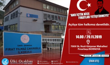 FıratYılmaz Çakıroğluİlkokulu açılıyor