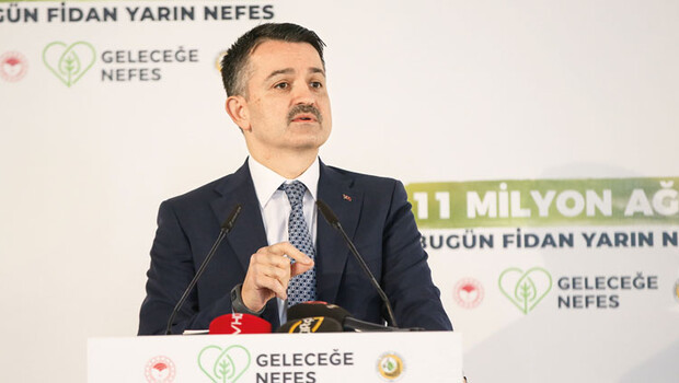 Bakan Pakdemirli ’11 Kasım günü saat 11.11’de 11 milyon fidan”