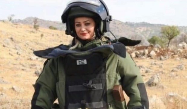 Kadın bomba imha uzmanı Esma Çevik Şırnak’ın İdil ilçesinde şehit oldu
