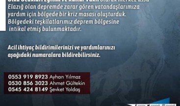 Ülkü Ocakları #deprem yaralarını sarıyor