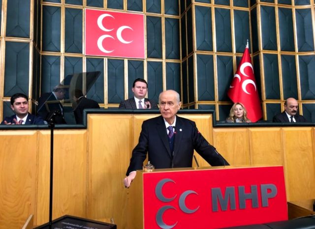 MHP Lideri Devlet Bahçeli: Bizim baktığımız yer Türkiye’dir, bastığımız yer başkent Ankara’dır