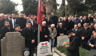 Ülkücü Şehit gazeteci Cengiz Akyıldız kabri başında anıldı