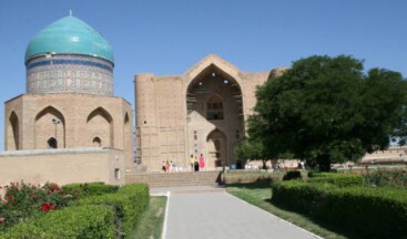 Hoca Ahmet Yesevi Türbesi’ni 1,5 milyon turist ziyaret etti