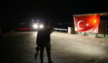 Mehmetçik yeni yıla sınırda nöbet tutarak girdi