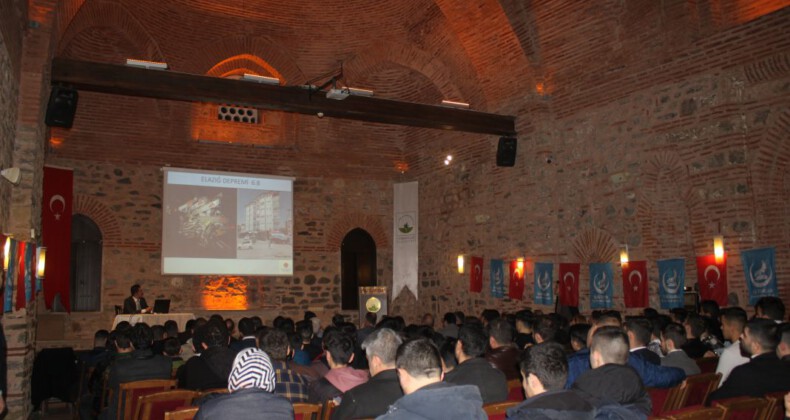 Ülkü Ocakları’ndan Bursa’lılara deprem konferansı