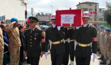 İdlib şehidimiz Batuhan Tank memleketi Osmaniye’de toprağa verildi