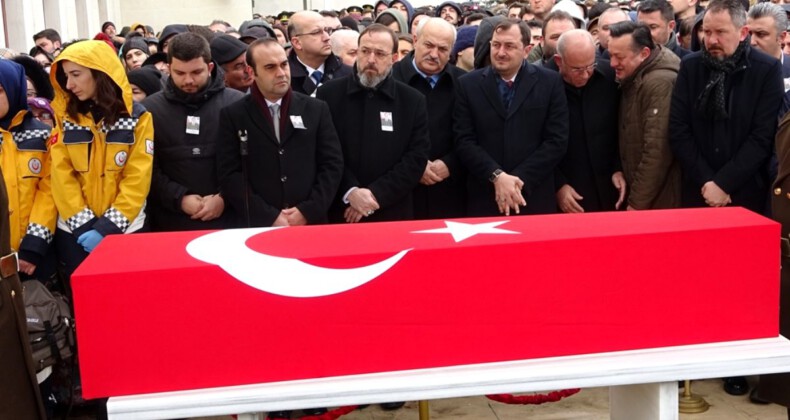 İdlib şehidimiz Birhan Er Çorlu’da son yolculuğuna uğurlandı