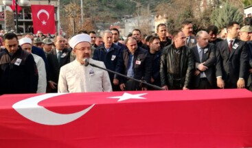 İdlib şehidimiz Halil İbrahim Akkaya son yolculuğuna uğurlandı