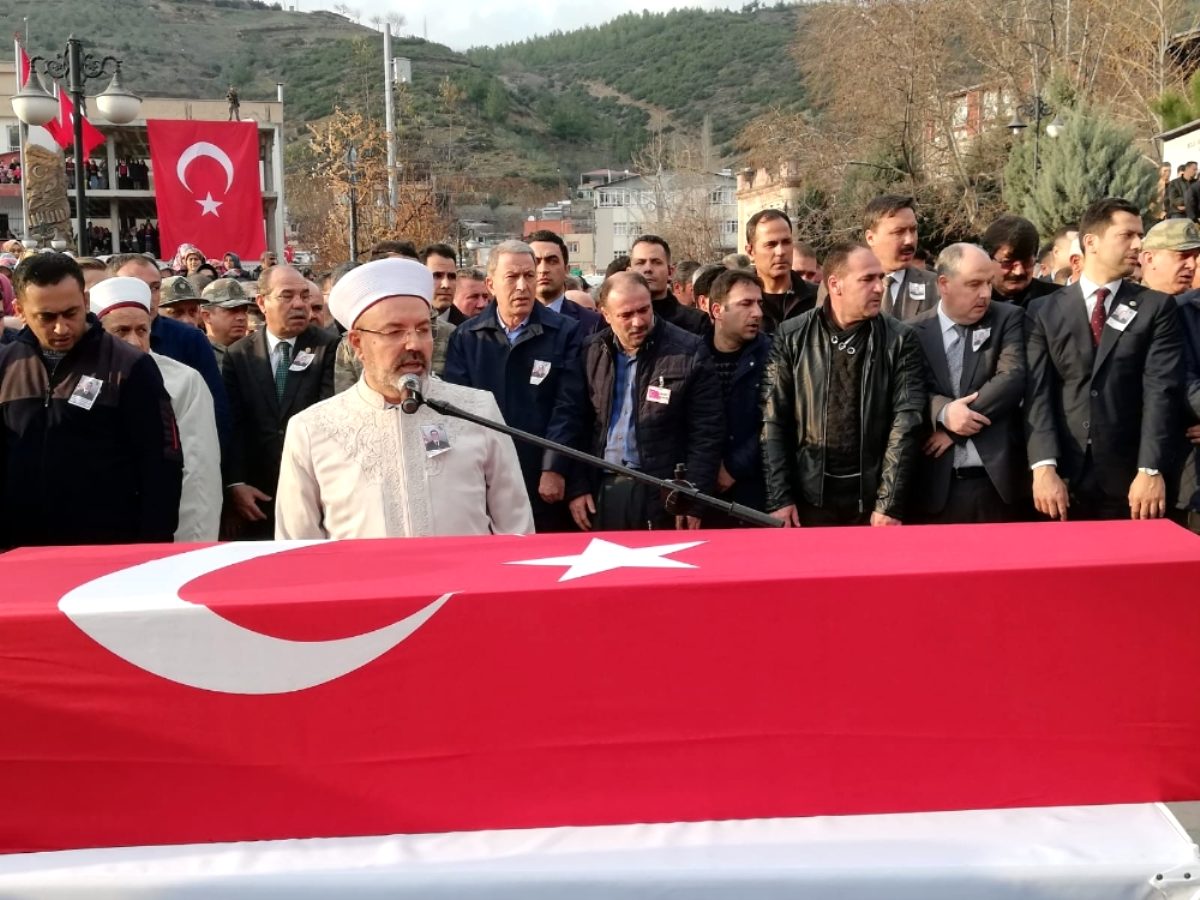 İdlib şehidimiz Halil İbrahim Akkaya son yolculuğuna uğurlandı