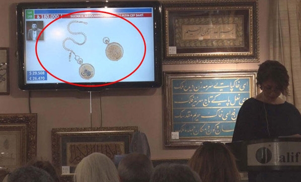 Abdülhamid’in saatine rekor ücret!